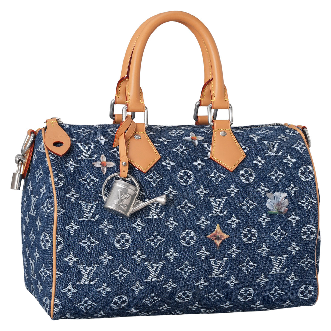 LOUIS VUITTON(USED)루이비통 M27556 데님 스피디 30 반둘리에